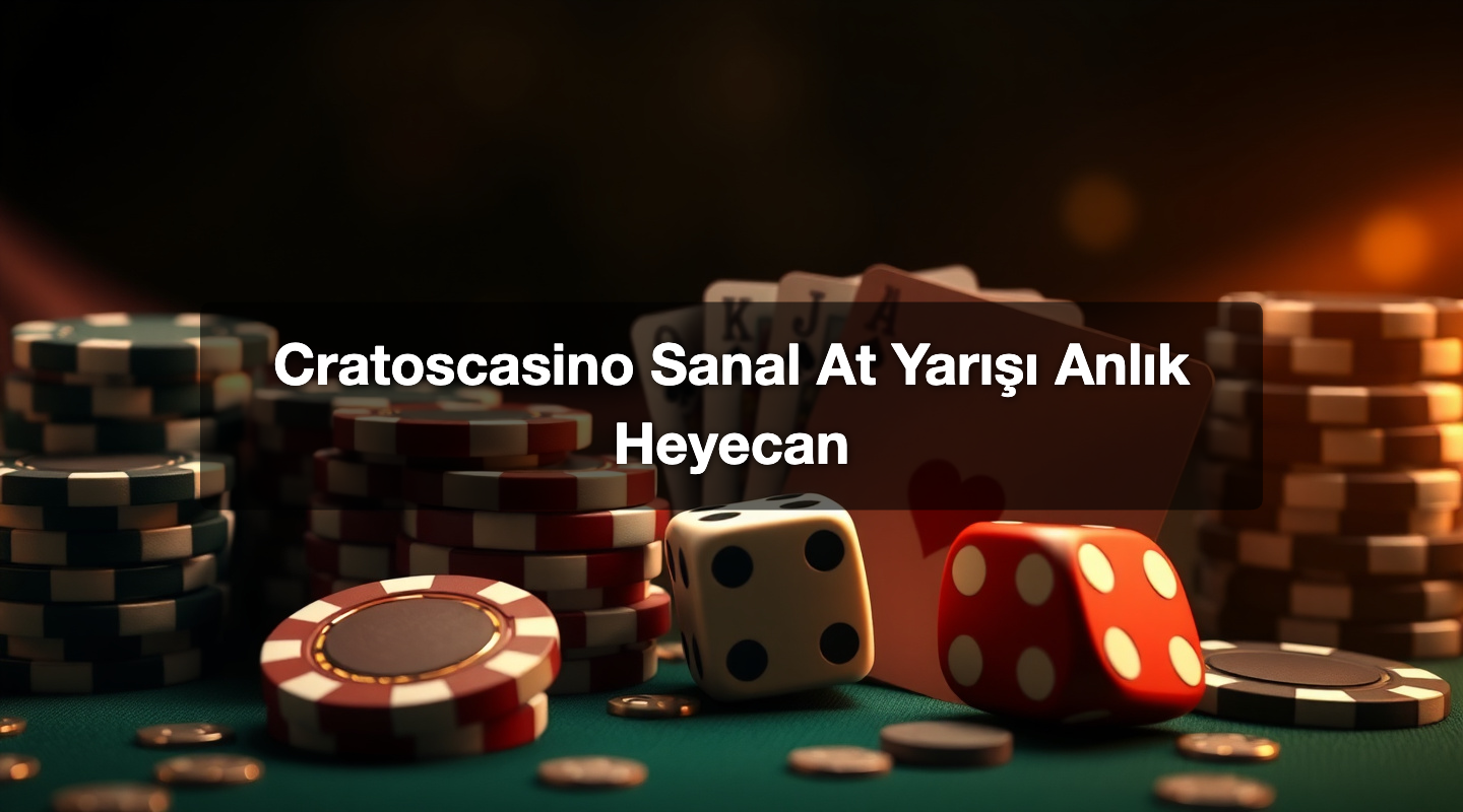 Cratoscasino Sanal At Yarışı Anlık Heyecan